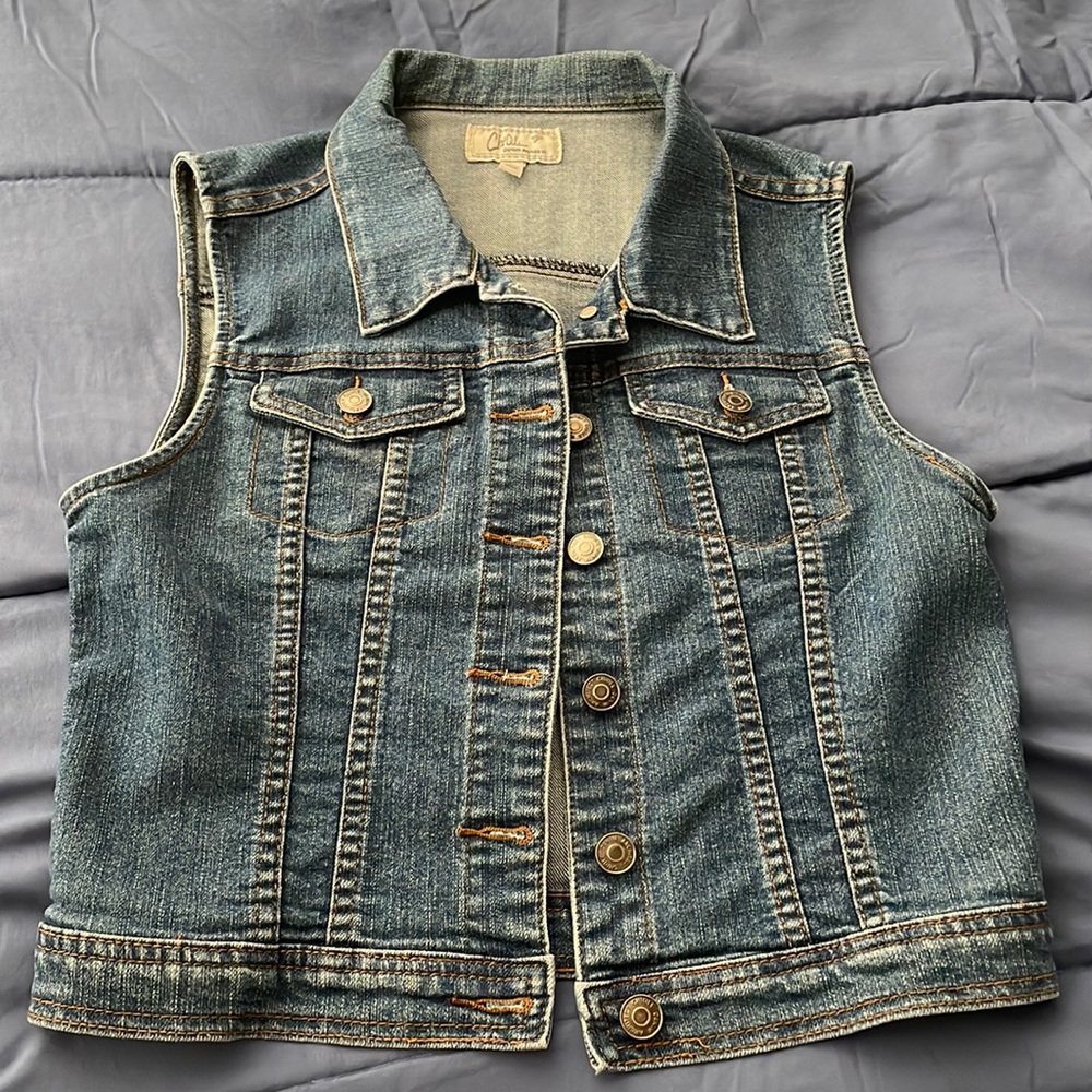 Denim Vest 🔹